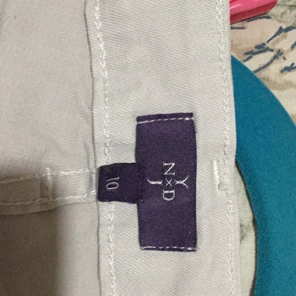 NYDJ size 10 great condition Khaki in color